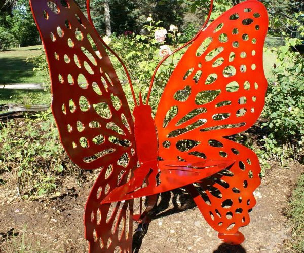 Butterfly Chair Sparkle Copper Red